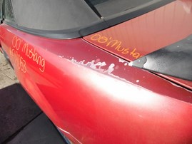 2000 FORD MUSTANG BASE BURGUNDY CONVERTABLE 3.8L AT F19053